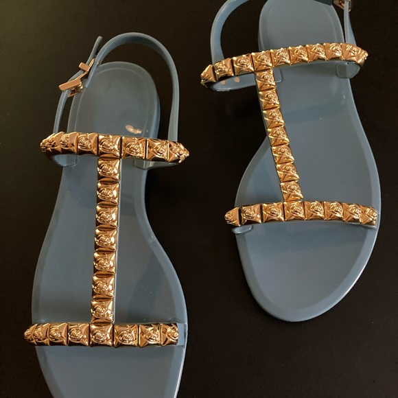Stuart Weizmann Rubber  Sandals - Picture 6 of 9